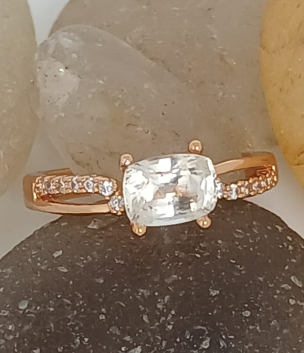 White Sapphire Ring